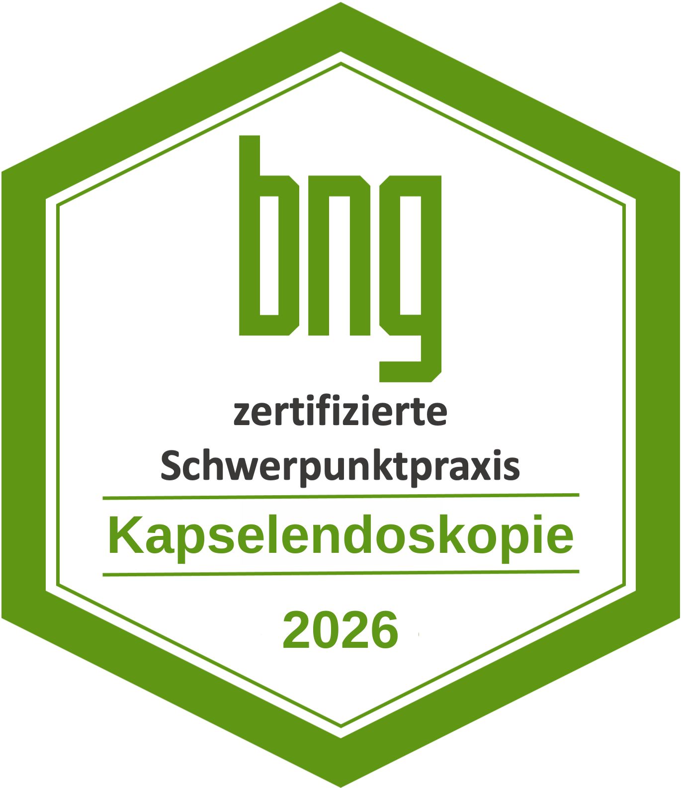 Zertifikat Kapselendoskopie